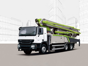 Bomba de Concreto Montada en Camión Zoomlion 38X-5RZ 160M3/H Autorizada por Fábrica, Nueva Condición, 37m 38m con Motor y Componentes Principales - Product Image 2
