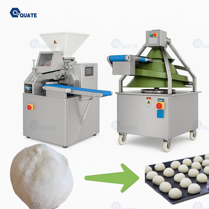 Línea de Producción de Porciones de Masa con Máquina Redondeadora de Masa de 1, 2, 3 y 4 Piezas, Equipo Continuo para Dividir y Redondear Masa - Product Image 5