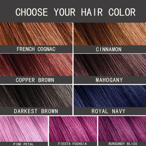 Crème colorante capillaire noire naturelle, couleur intense, couvrance totale, longue durée, résistante à la décoloration, brillance lisse, anti-frisottis, professionnelle OEM ODM - Product Image 6