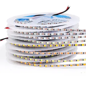 Luz de tira de LED de largura estreita 3mm 5V 2835 120leds/m Luzes LED flexíveis Luzes de tira de LED Backlight Lâmpada Iluminação publicitária