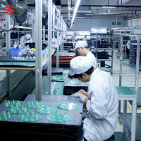 Proyecto de PCB Shenzhen ROHS, Placa de Circuito Impreso Electrónica Personalizada de 1.2mm de Espesor, Electrodomésticos/LED/Placa Base PCBA SANHEX