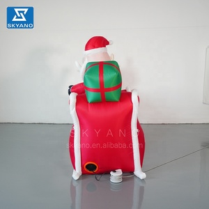 Decoración navideña Publicidad Inflables Papá Noel Modelo Inflable con carruaje de renos - Product Image 6