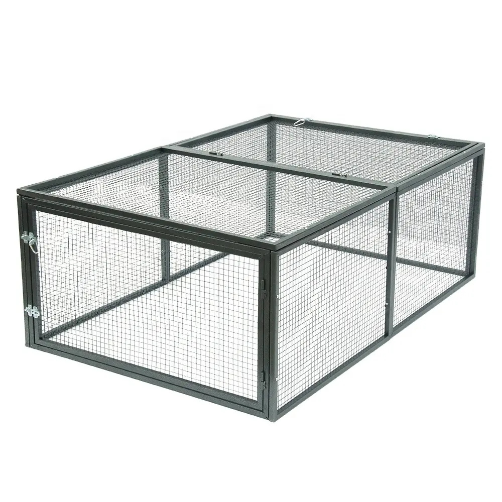 Strong Large Metal Rabbit Cage Small Animal Run