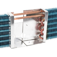 Échangeur de chaleur conique industrielle en acier inoxydable, pour le sèche-linge, bobine de bobine, échangeur à vapeur