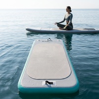 Tapis de yoga flottant 15 cm d'épaisseur DWF Qualité professionnelle 200x80cm Équipement de bien-être aquatique de luxe pour hôtels et piscines