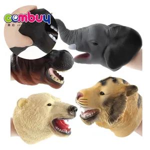 Realistische Modell tiere Spielzeug Kinder spielen Hand Löwen puppe