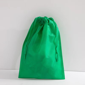 Bolsa de Tela No Tejida Reutilizable con Cordón y Logotipo Personalizado para Regalo, Bolsa Protectora Colorida, Bolsa Ecológica para Regalo en Stock - Product Image 4