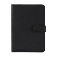Carpeta de cuero A4 A5 para negocios, organizador de documentos, papelería de oficina