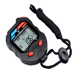 Tianfu Electronic Stopwatch Pc100 Large Display 3 Row 100 Memory Chronograph Unisex Timing Device - Product Image 3