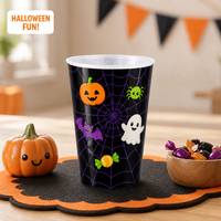 Vente en gros de gobelets à boisson en plastique réutilisables pour enfants, 3D, dessins animés, 600 ml, sans BPA, écologiques, sans danger pour les aliments, pour les boissons des enfants, utilisation en extérieur