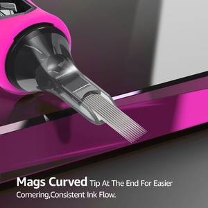 YaBa Tattoo OEM alta calidad desechable Bugpin estándar línea redonda sombra membrana tatuaje cartucho <span class=keywords><strong>agujas</strong></span> - Product Image 5