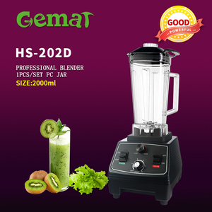 Perak Crest Jus Segar Blender Campuran Plastik Blender Cangkir Meja Sayuran Komersial Dapur Blender 1500W - Product Image 2