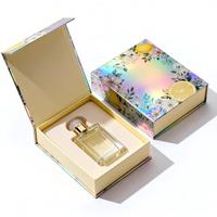 Boîte à parfum portable personnalisée écologique en carton, avec couvercle à charnière et base, style créatif, personnalisation légère, vente en gros
