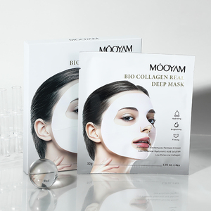 Mascarilla Facial de Colágeno Biológico de Marca Privada OEM, Hidratante, Suave, Baja Irritación, Repara la Barrera Cutánea, en Caja - Product Image 6