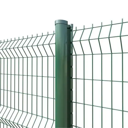 Hot nhúng mạ kẽm 3D hàng rào Bảng điều chỉnh an ninh cao ngoài trời Kim loại Hàn dây hàng rào đào bài 70x100 mét 3D hàng rào để bán