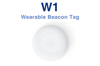 Bracelet de suivi des employés étanche IoT portable emplacement bracelet Ble balise Ibeacon avec bouton de panique