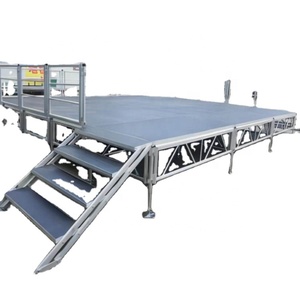 Sang Trọng Nhôm 4X8 Bục Có Thể Điều Chỉnh Chiều Cao 0.6 M Nền Tảng Sân Khấu - Product Image 3