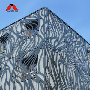 Panneau décoratif personnalisé de luxe gravé au laser pour façade de villa et intérieur – Mur en aluminium découpé CNC - Product Image 4