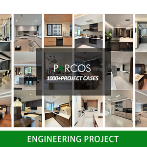 ארון בגדים מודרני מעץ בהתאמה אישית, מערכת אחסון רהיטים לחדר שינה עם עיצוב חינם, ארונות אחסון לבגדים - Product Image 4