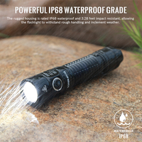 Linterna portátil SP31V3 con logotipo personalizado, 2000lm, 269M, distancia de haz, linterna LED de bolsillo, Mini linterna EDC recargable fácil de llevar