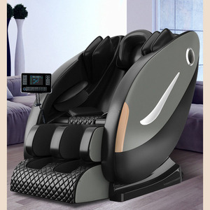 New Full Body Airbag Massage Recliner, LCD Hand Controller Timing 15-30min Anti-pinch Safe Massage Chair With Foot Roller - Product Image 3