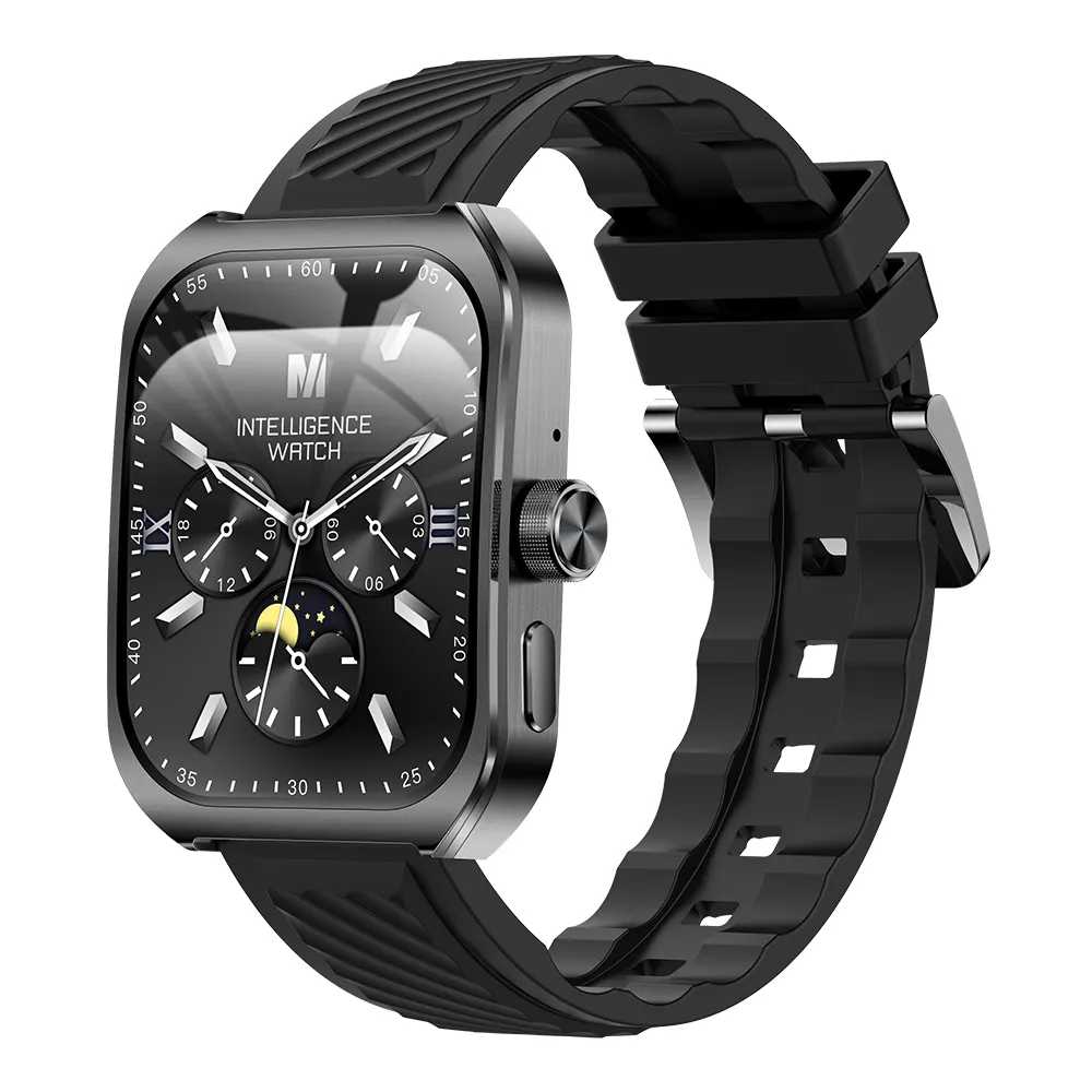 Jam tangan pintar olahraga Z88 Pro populer 2024 jam tangan pintar layar besar melengkung NFC OEM ODM Label Logo pribadi kustom jam tangan pintar Z88Pro tahan air
