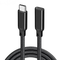 Câble d'extension USB-C court 0,2 m 0,5 m 100 W 10 Gbps 4K 60 Hz en stock