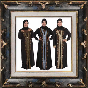 Luxury Diamond Sequin Abaya Breathable 2026 Summer Casual Islamic <b>Dress</b> <b>for</b> Women Elegant Traditional Muslim Clothing - Product Image 6