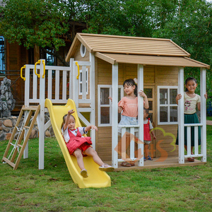 <span class=keywords><strong>Casita</strong></span> <span class=keywords><strong>de</strong></span> <span class=keywords><strong>Madera</strong></span> <span class=keywords><strong>para</strong></span> <span class=keywords><strong>Niños</strong></span>, Casas <span class=keywords><strong>de</strong></span> Juego Infantiles <span class=keywords><strong>de</strong></span> <span class=keywords><strong>Madera</strong></span> <span class=keywords><strong>para</strong></span> Exteriores con Tobogán - Product Image 2