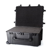 PP plastique Offre Spéciale étanche noir grand équipement de transport de sécurité de protection chariot de vol outil EVA étui