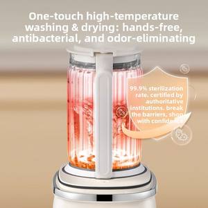 Mixeur broyeur SURE 1000W 1,6L à commande tactile, maintien au chaud, silencieux, entièrement automatique, pour usage domestique, cuisson, jus et lait de soja - Product Image 4