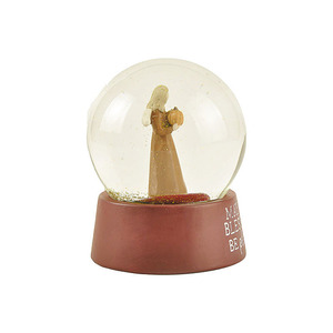 65mm Snowball Angel <strong>Holding</strong> Pumpkin Resin Gifts &amp; Crafts Snow <strong>Globe</strong> for Home Decoration - Product Image 4