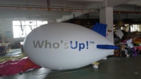 Zeppelin gonflable fait sur commande d'hélium d'impression de logo de ballon de BOYI