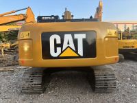 Pelle hydraulique originale CAT 320D de type chenille, une pelle moyenne d'occasion bien conditionnée du Japon