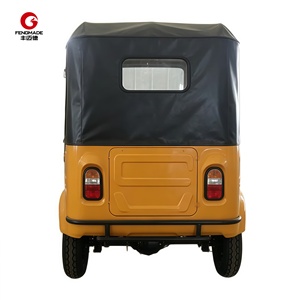 Venta Caliente de Fábrica, Precio Económico, Tuk Tuk Eléctrico de 4 Plazas con Asientos Dobles Opuestos, <span class=keywords><strong>E</strong></span> Rickshaw de Pasajeros, Taxi Automático de Tres Ruedas - Product Image 6