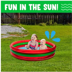 Équipement de jeux aquatiques, piscine, parc aquatique extérieur, gonflable pour enfants, piscine carrée en forme de pastèque - Product Image 3