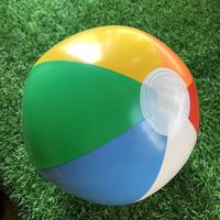 Petits ballons de plage personnalisés en PVC écologique gonflables à éclatement 3D avec logo personnalisé