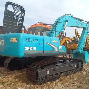 अच्छी गुणवत्ता 20 टन का उपयोग खुदाई के लिए कोम्स्क 210 भारी क्रॉलर हाइड्रोलिक खुदाई कोम्स्क 210 के लिए - Product Image 1