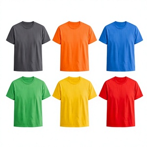 T-shirt en jersey 100 % coton peigné respirant, coupe ajustée, style streetwear, pour hommes, vente en gros, personnalisé, 180 g/m², manches courtes, col rond, couleur unie - Product Image 1