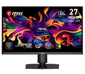 จอเกมมิ่ง MSI 271QPX32 OLED ขนาด 27 นิ้ว ความละเอียด 2560 x 1440 320Hz พร้อมฟิล์มกันรอย Dark Armor รองรับ DisplayHDR True Black 500 - Product Image 5