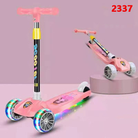 Scooter de planche à roulettes pour enfants cadre animal trottinette pliable pour enfants avec 3 roues