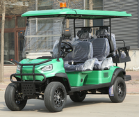 Voiturette de golf tout-terrain WELIFTRICH à essence, moteur 4 temps, châssis en acier surélevé, frein à disque, 4+2 places, 6 sièges