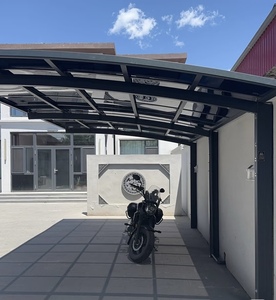 Abri de voiture moderne préfabriqué en membrane arquée, résistant au vent et imperméable, pour <span class=keywords><strong>parking</strong></span> sécurisé - Product Image 4