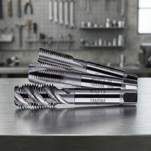 YAMAWA Spiral <b>Tap</b> & Carbide Die Set with Coating 10-Piece Model N-SP-V 8x1.25-3 for Drilling & <b>Tap</b> Applications - Product Image 2