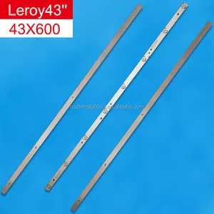 RS-137 Wholesale Price JS-D-JP4310-A81EC 3*8LED TV Backlight Strip For Leroy T43 43X600