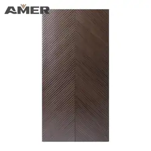 Amer OEM Factory 30cm width decorative wall panels wood grill panels exterior for interior decoration walls product