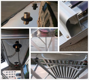 אספן סולארי צינורות זכוכית ואקום עבור מחממי שמש ובריכות שחייה - Product Image 4