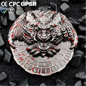 Haughty Dragon 7 en 1 Fidget Spinner Roulette Dés en métal Donjons et <span class=keywords><strong>Dragons</strong></span> avec boîte gratuite - Product Image 1