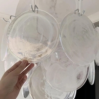 Lustre en cristal pour salon, salle à manger, chambre à coucher, style verre, lumière française, luxe