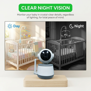 <span class=keywords><strong>Babyphone</strong></span> audio, <span class=keywords><strong>babyphone</strong></span> numérique, <span class=keywords><strong>babyphone</strong></span> électronique pour la sécurité de la crèche et la surveillance de la température - Product Image 2